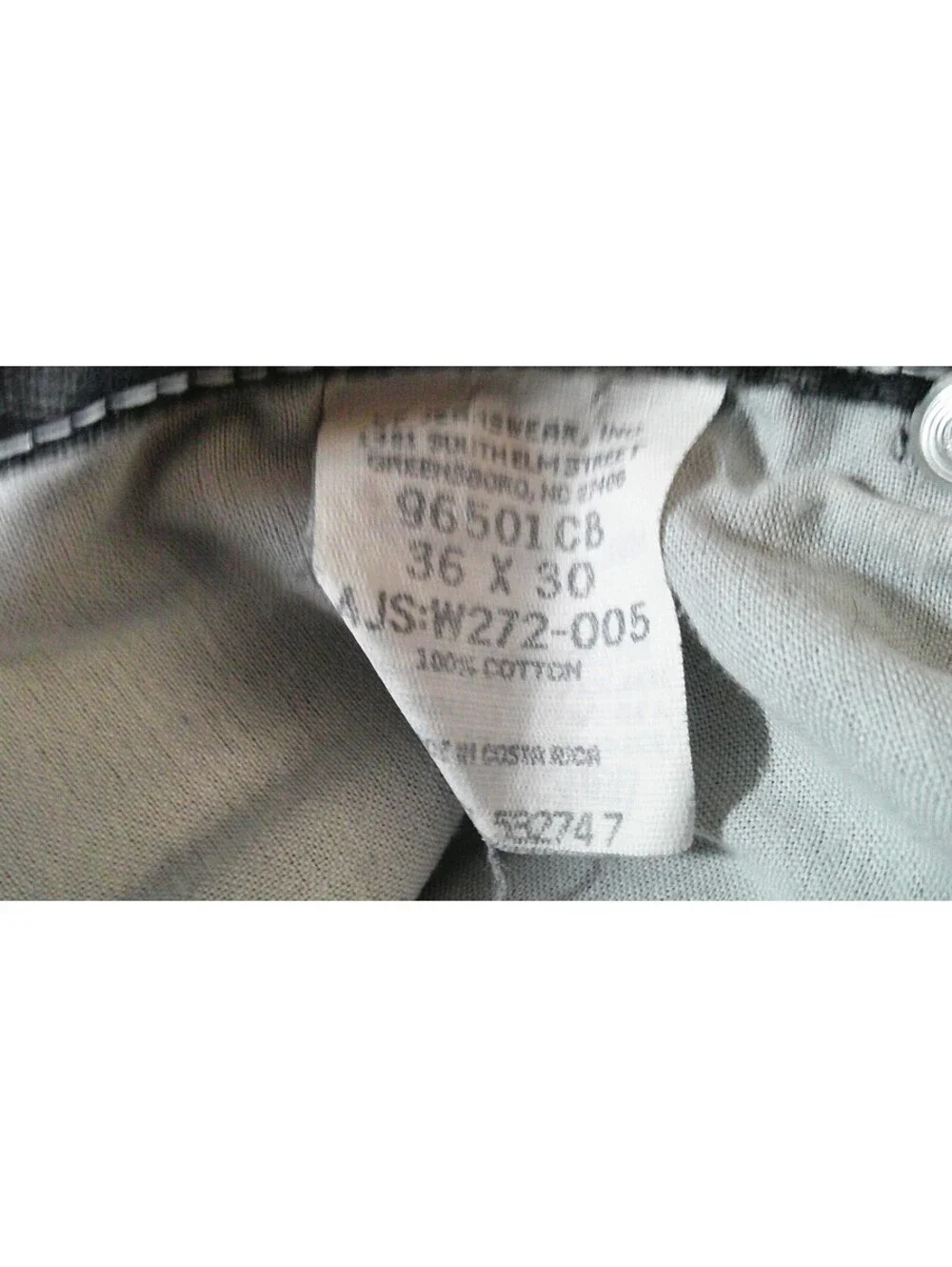 Wrangler Authentic black jeans 36X30